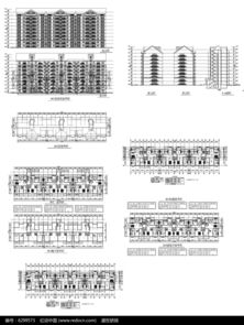 商务住宅建筑楼方案图